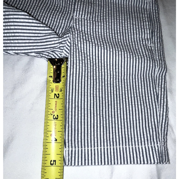 Hooray by Cynthia Rowell Blue White Seersucker Baby Boys 3 Piece Suit 0-3 Months - Picture 10 of 15